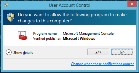 User Account Control